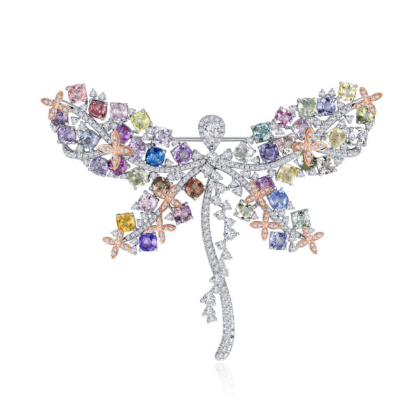 23.31ct Sapphire Brooch