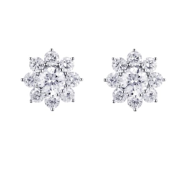 2.46ct TW Lab-Grown Diamond Earrings