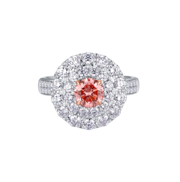 1.94ct TW Lab-Grown Pink Diamond Ring