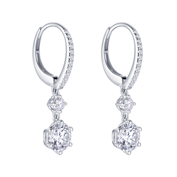 1.15ct & 1.15ct Lab-Grown Diamond Earrings