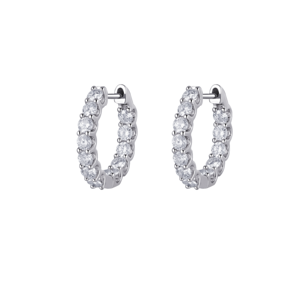 1.35ct TW Lab-Grown Diamond Earrings