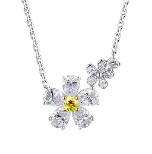 2.11ct TW Lab-Grown Diamond Necklace