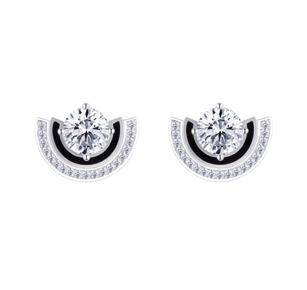 1.19&1.16ct Lab-Grown Diamond Earrings