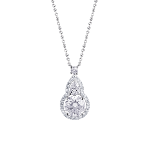 2.23ct TW Lab-Grown Diamond Necklace