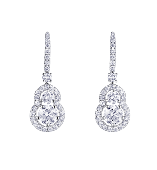 1.36ct TW Lab-Grown Diamond Earrings