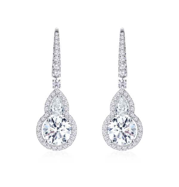4.57ct TW Lab-Grown Diamond Earrings