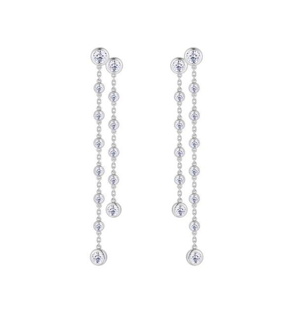 1.76ct TW Lab-Grown Diamond Bubble Earrings
