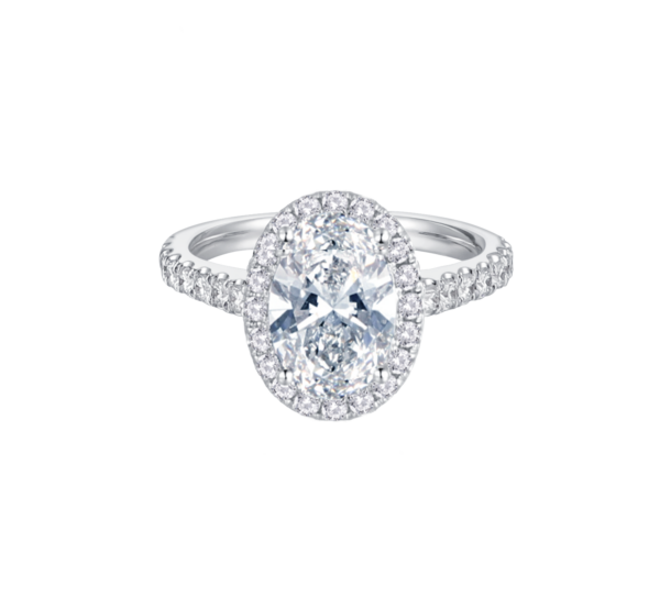 1.95ct Oval Cut Lab-Grown Diamond Ring