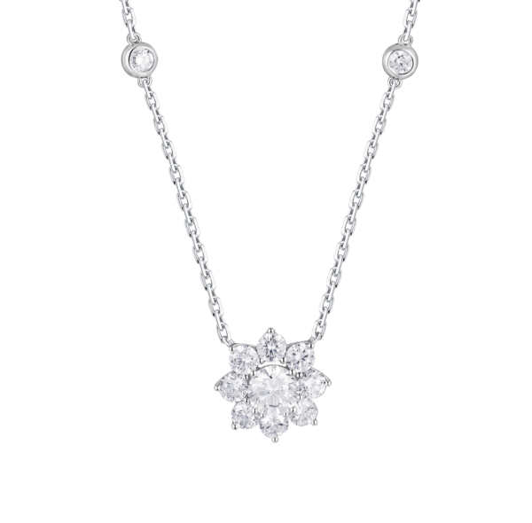 2.118ct TW Lab-Grown Diamond Necklace