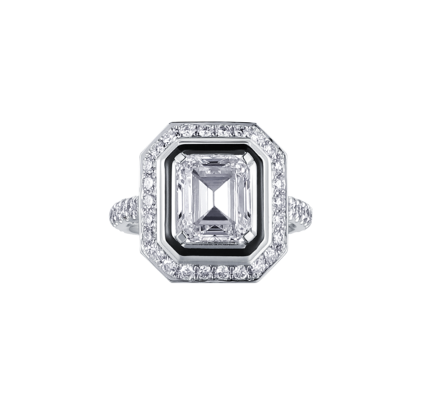 2.65ct Emerald Cut Lab-Grown Diamond Ring