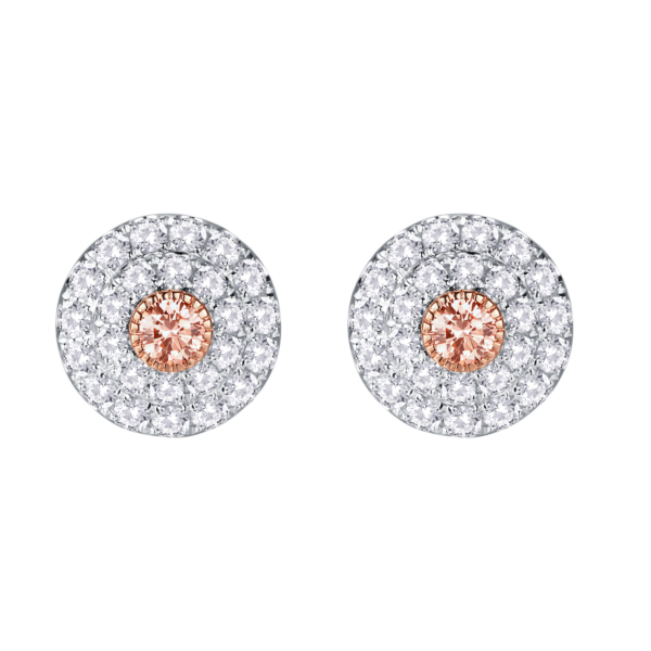 1.93ct TW Lab-Grown Pink Diamond Earrings