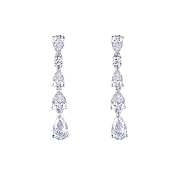 2.86ct TW Lab-Grown Diamond Earrings