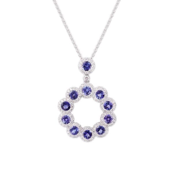 4.93ct Tanzanite Necklace